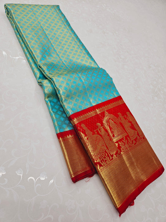 Exclusive Korvai Tissue Silk Sarees 008