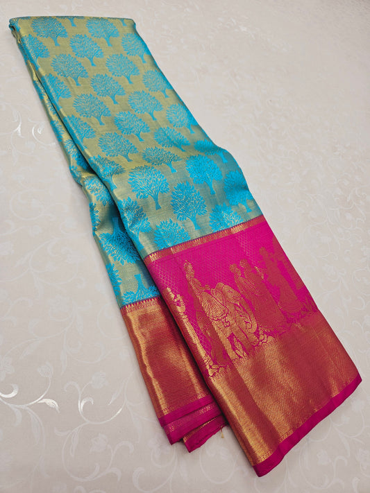 Exclusive Korvai Tissue Silk Sarees 005