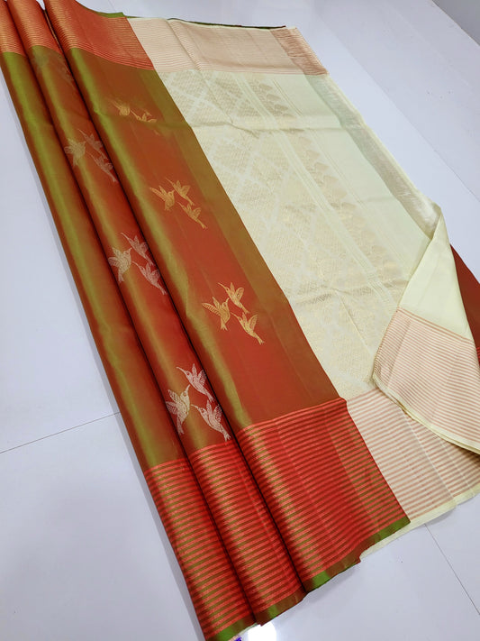 Single Warp Soft Silk Sarees 001