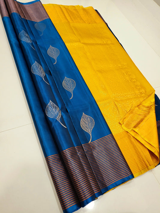 Single Warp Soft Silk Sarees 003