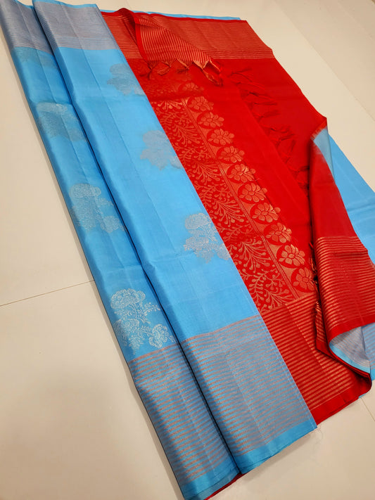 Single Warp Soft Silk Sarees 005