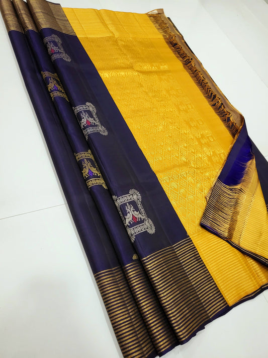 Single Warp Soft Silk Sarees 009
