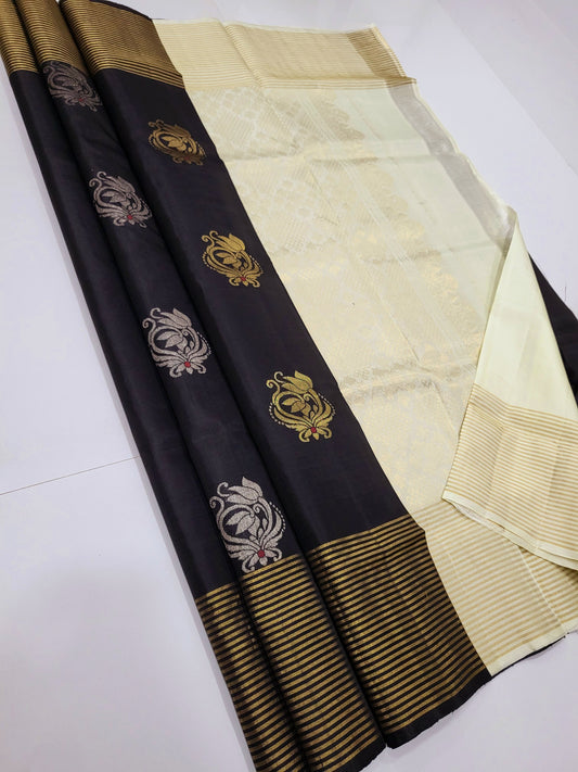 Single Warp Soft Silk Sarees 013