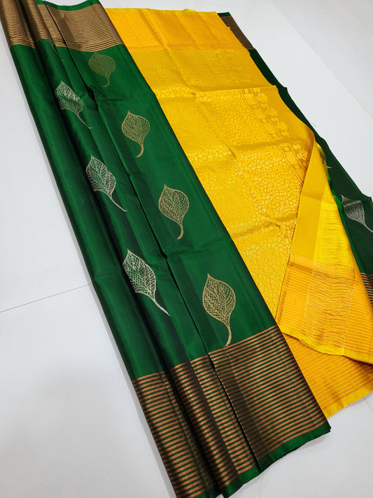 Single Warp Soft Silk Sarees 016