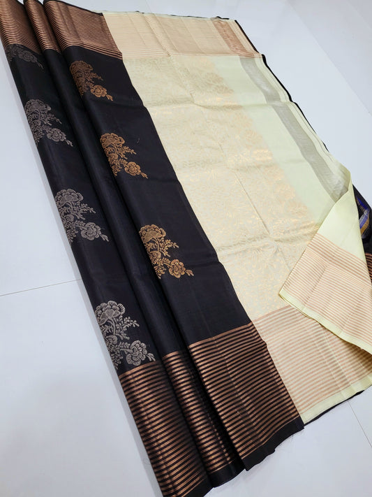 Single Warp Soft Silk Sarees 017