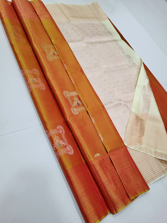 Single Warp Soft Silk Sarees 018