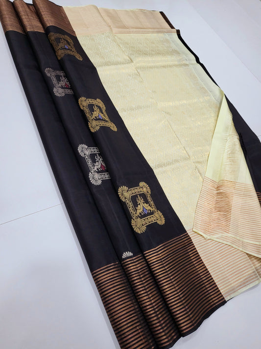 Single Warp Soft Silk Sarees 019