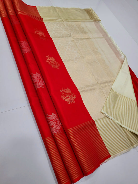 Single Warp Soft Silk Sarees 023