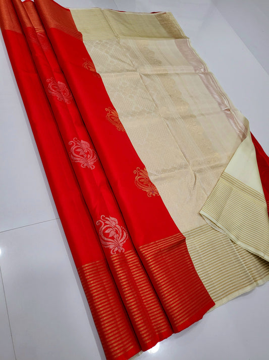 Single Warp Soft Silk Sarees 030