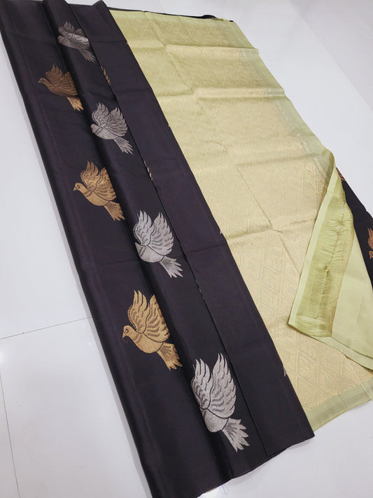 Single Warp Soft Silk Sarees 033
