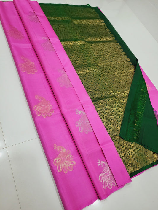 Single Warp Soft Silk Sarees 036