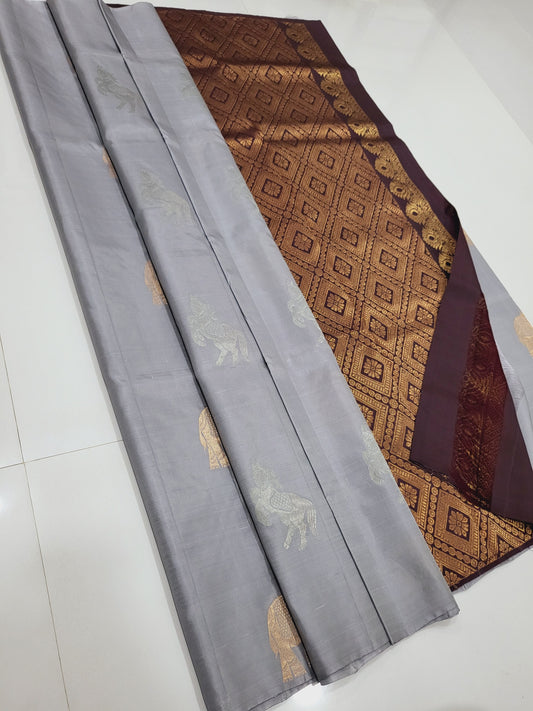 Single Warp Soft Silk Sarees 037