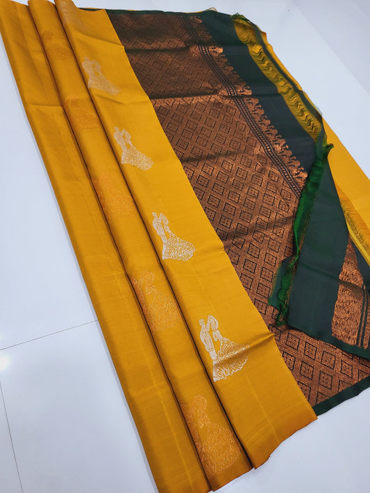 Single Warp Soft Silk Sarees 038