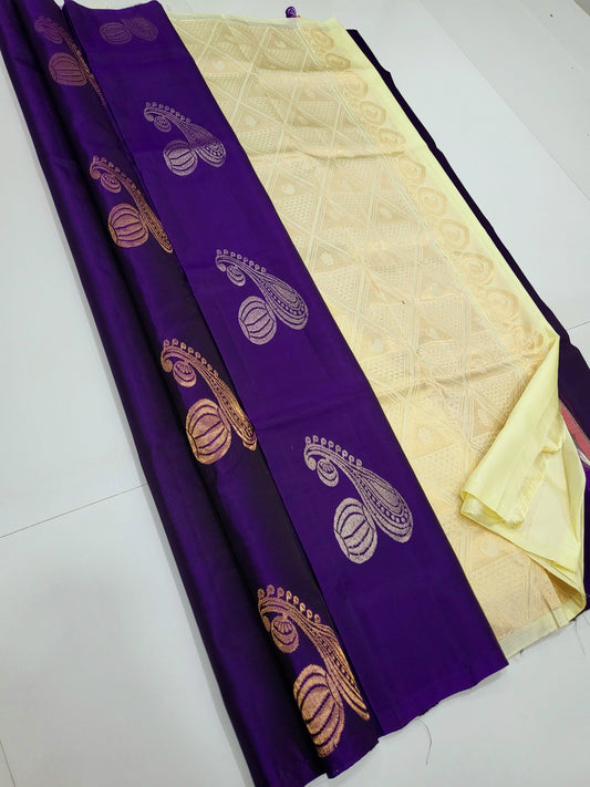 Single Warp Soft Silk Sarees 059