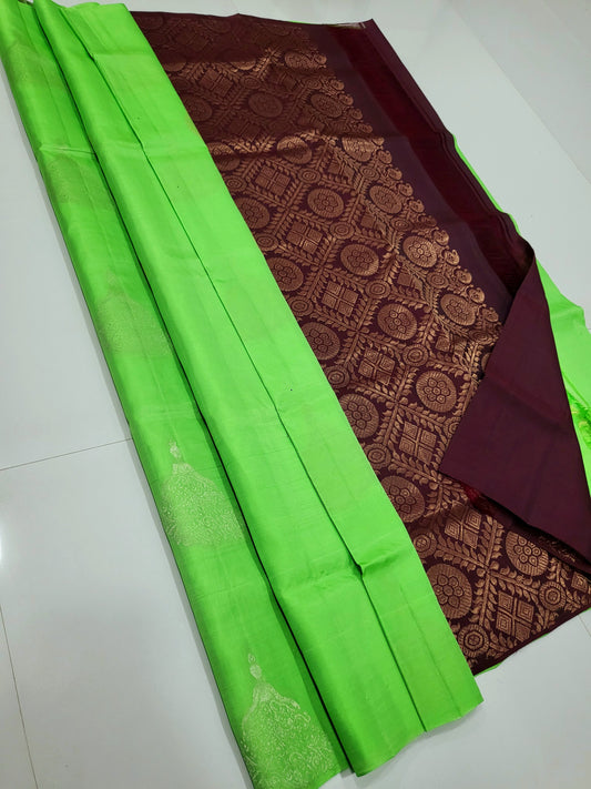 Single Warp Soft Silk Sarees 061