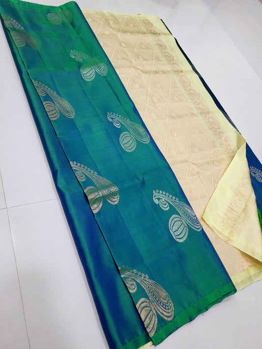Single Warp Soft Silk Sarees 062