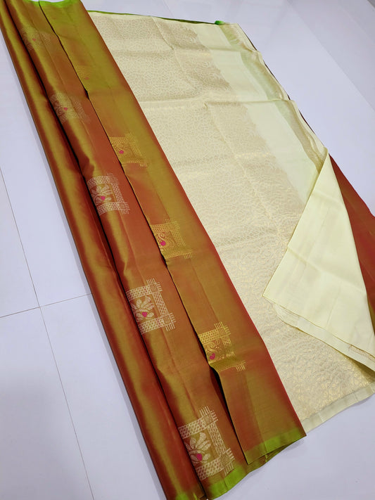 Single Warp Soft Silk Sarees 065