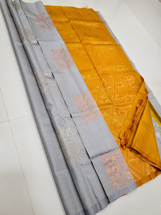 Single Warp Soft Silk Sarees 066