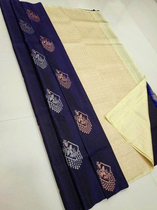 Single Warp Soft Silk Sarees 068