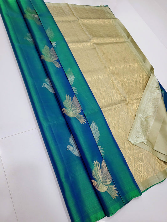 Single Warp Soft Silk Sarees 070