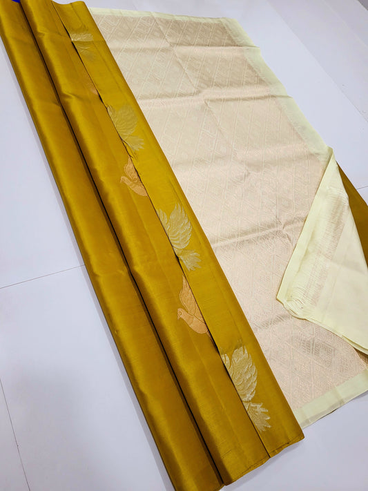 Single Warp Soft Silk Sarees 072