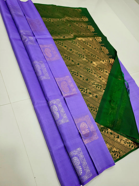 Single Warp Soft Silk Sarees 073