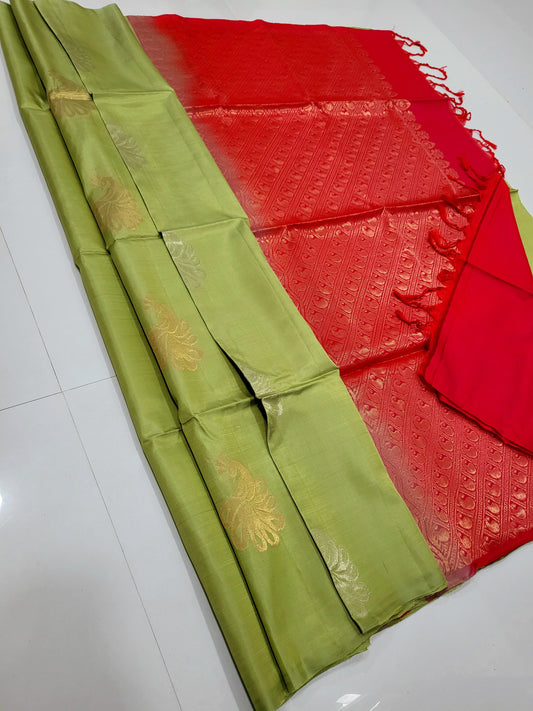 Single Warp Soft Silk Sarees 082