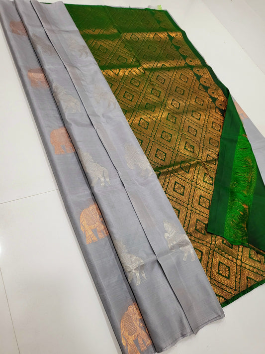 Single Warp Soft Silk Sarees 087