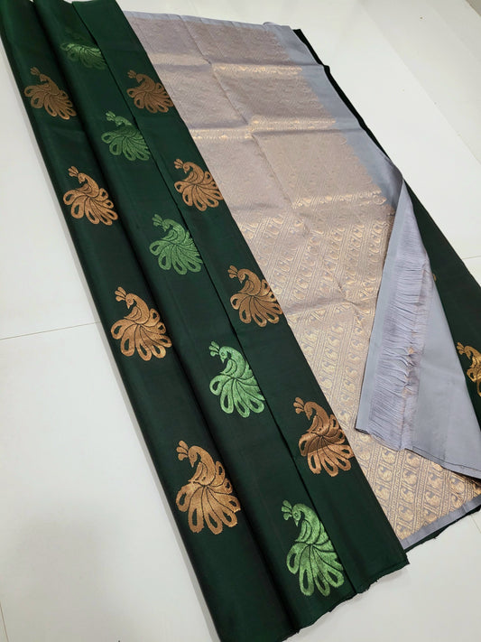 Single Warp Soft Silk Sarees 089