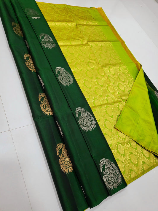 Single Warp Soft Silk Sarees 090