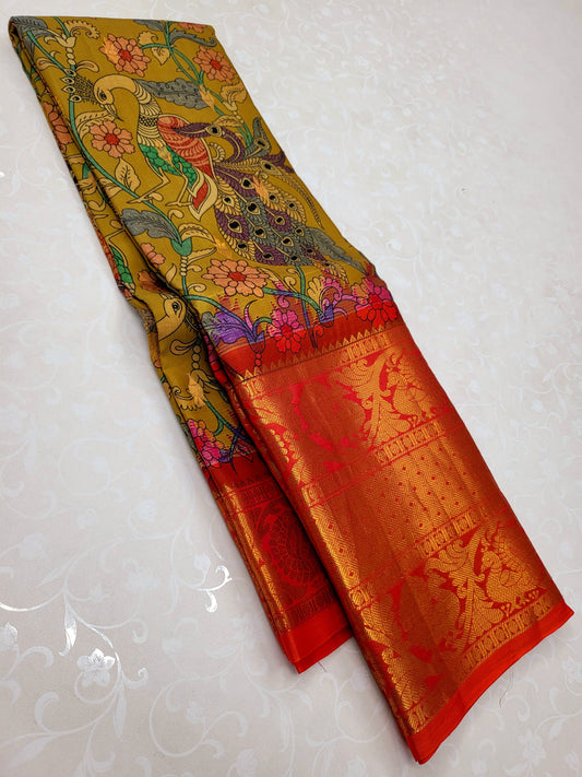 Kalamkari Silk Sarees 041
