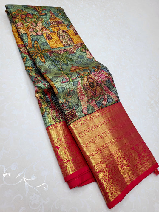 Kalamkari Silk Sarees 026