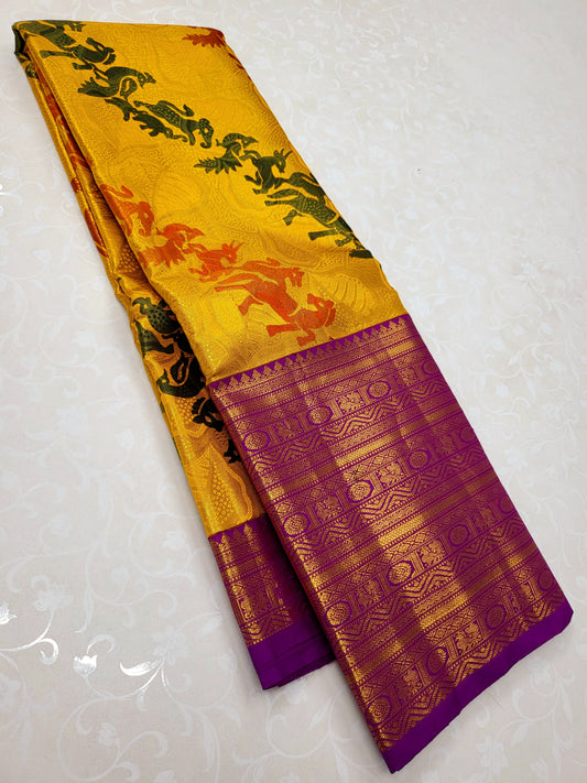 Kalamkari Silk Sarees 010