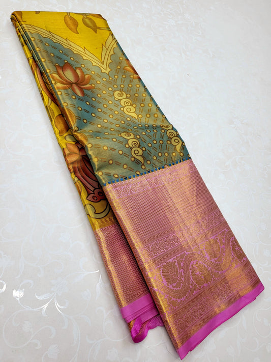 Kalamkari Silk Sarees 004