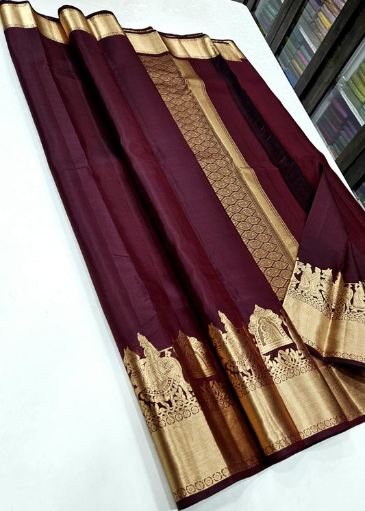 Kanchipuram Pallakku Silk Saree 012