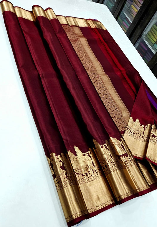 Kanchipuram Pallakku Silk Saree 008
