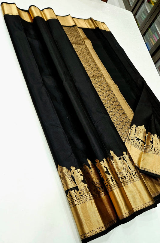 Kanchipuram Pallakku Silk Saree 004
