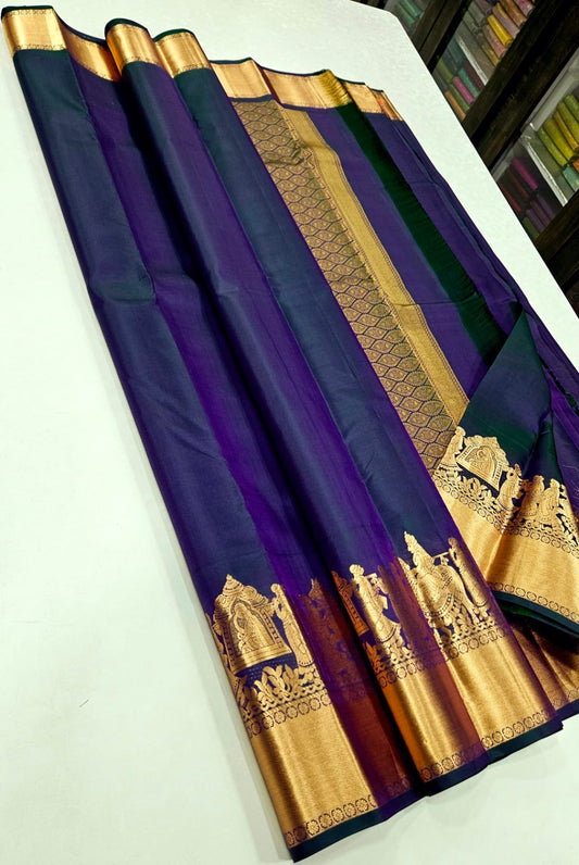 Kanchipuram Pallakku Silk Saree 001